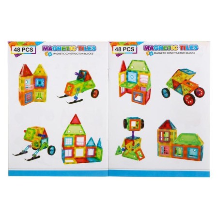 Magnetic designer "Magic Magnet", 48 parts-3