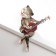Souvenir Polystone Lac "Cat with a guitar sings the serenade" 17x7x10.5 cm