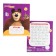 Notebook in a slanting ruler of 12 sheets, 5 types of mix, cover coated cardboard, Masha and bear