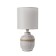 Hand lamp with lampshade Risalux "Charlotte", E14, 40 W, white-black, 13 × 13 × 27 cm