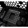 Plastic-plastic basket 80l, C1 plastic handle, black color, green handle