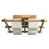 Woods 4x60W E27 lamp is brown 52x52x20 cm
