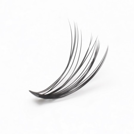 A set of overhead eyelashes "Classic", bundles, 10, 12, 14 mm, thickness 0.1 mm, bend D, 20 D-4