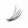 A set of overhead eyelashes "Classic", bundles, 10, 12, 14 mm, thickness 0.1 mm, bend D, 20 D
