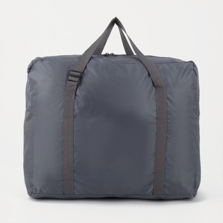 Board Road on a zipper, folding in a cosmetic bag, outer pocket, gray/blue color-2