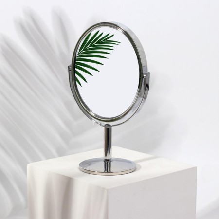Mirror desktop, mirror surface 9.4 × 11 cm, silver color-1