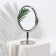 Mirror desktop, mirror surface 9.4 × 11 cm, silver color