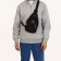 Lightning bag-bag, external pocket, black color