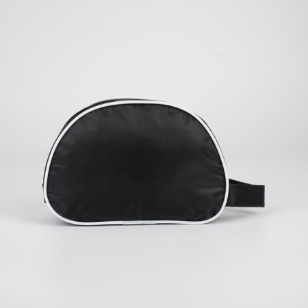 Cosmetic bag with a lightning, with a pen, black color-2