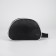 Cosmetic bag with a lightning, with a pen, black color