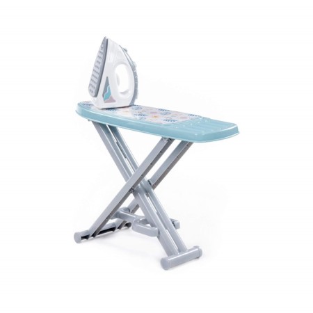 Game set "Iron No. 3" with an ironing board, gray-blue