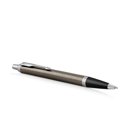 Ballpoint pen Parker Im Core Dark Espresso CT M, Dark Brown Matte/ Chrome, Blue Ink-1