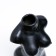 Vase "Naked Body" Black 22.5x14x10cm