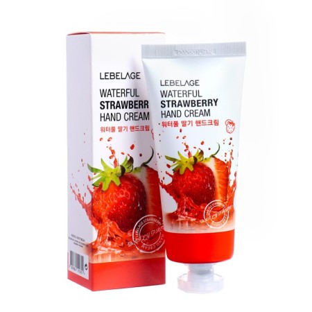 LEBELAGE hand cream with strawberry extract, 100 ml