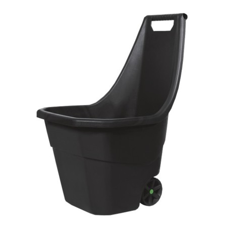 Garden cart, two -wheeled: cargo/p 50 kg, 55 l, black