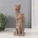 Polystone souvenir "Two cats" Bezh 11.5x10.8x22.5 cm