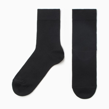 Male socks, black color, size 27