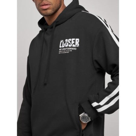 Sports suit men's, size 54, black color-7