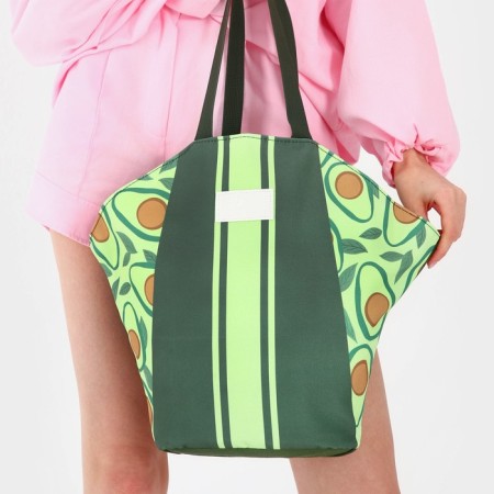 Bag Women's Beach "Avocado" + bikini Bag-13