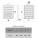 Ventilation ERA 1520RZN, 150 x 200 mm, with a grid, detachable