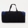 Road bag, 3 parts on lightning, external pocket, long belt, black/blue color