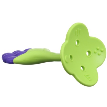 A set of silicone teeters "Blue Boxing", with a rattle, 4 pcs., In the case, crumb I-15