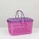Basket 47x36x27.5 cm, purple