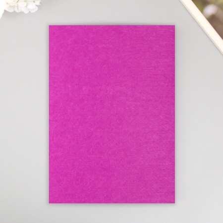 A set of hard felt "Astra" (3 pcs) purple, 3 mm, 20x30 cm