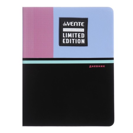 Universal Pastel 1-11 Diary, hard cover, artificial leather, colored cut, silk-screen printing, lies, block 80 g/m2