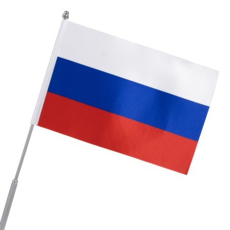 Флагшток настольный с двумя флажками-2