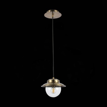 Suspension EVOLUCE. Sle110103-01. Garonni. 1x40 W, E14, 20x20x19 cm, antique bronze color-3