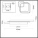 Ceiling chandelier SCOTT 59W LED 5.6x5.6 cm