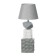 Board lamp Stone E14 40W gray 22x22x56 cm Risalux