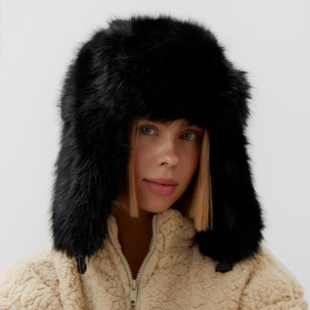 Women's hat Minaku, Black Color, Rr. 56-58