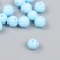 Busina Silicon "Round" Blue Lake D = 0.9 cm