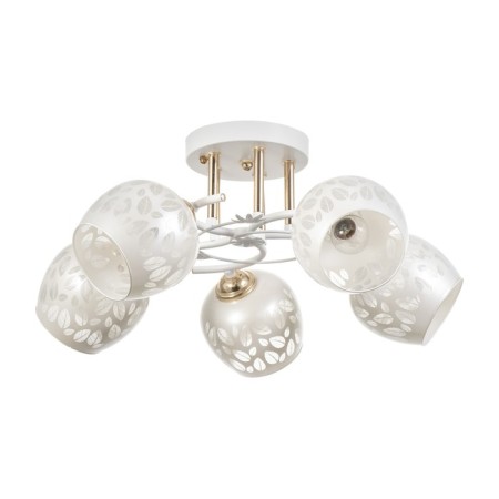 Causte "Fania" 5he27 40W white-gold 58x58x27 cm Bayerlux