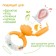Nibbler with silicone. a mesh, a handle handle, BP. piston, orange color