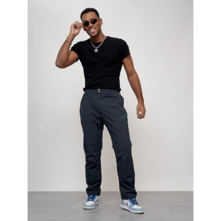 Sports male winter, size 52, dark blue color-1