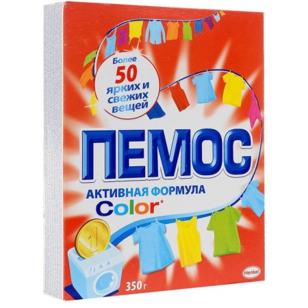 Washing powder PEMOS Color, Automat, 350 g
