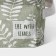 Organizer for linen Dalyan Leaves, 2 cells, 22 × 13 × 11 cm, green color
