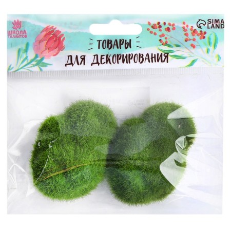 The basis for creativity "Stone with Moss" set of 2 pcs., Size 1 pc. - 7 × 2 × 4.5 cm-2