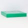 Box for sweets 25 pcs, 22 x 22 x 3.5 cm, mint