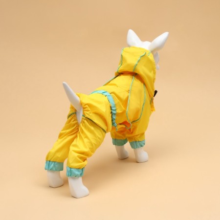 Combineson for dogs, DUPO, size S (DS 25, OG 40), yellow-2