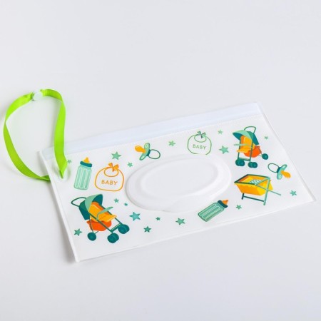 Container for napkins with a loophole "Stroller", color mix-10