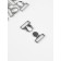 Flotter for a swimsuit, metal, 17 mm, 5 pcs., Silver color