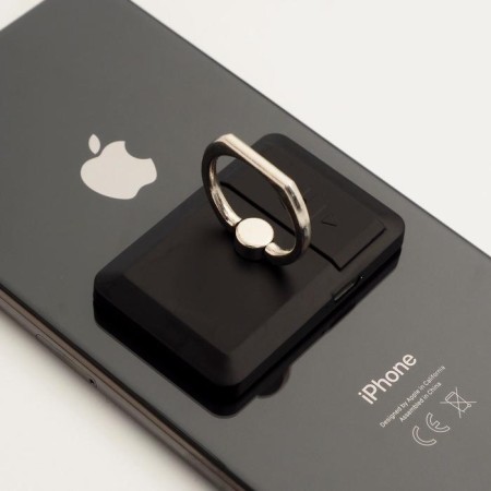 Electronic lighter with a holder ring (popcock), spiral