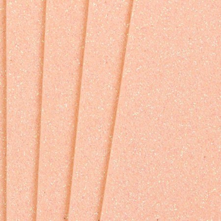 Foamiran "Neon shine - pale pink" 2 mm format A4 (set of 5 sheets)-3