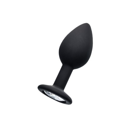 Anal plug Popo pleasure by toyfa with a rhinestone S, 7.2 cm, D 2.8 cm, 25 g-5