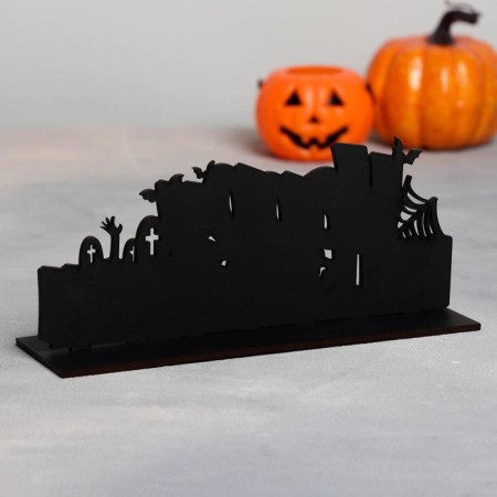 Desktop decor, figure, Halloween decoration "Happy Halloooween".-1