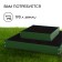 Galled flowerbed, 2 tiers, 50 × 50 cm, 100 × 100 cm, h = 30 cm, green, “quadro”, Greengo